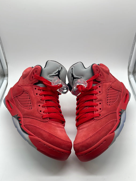 Jordan 5 Red Suede - size 5y