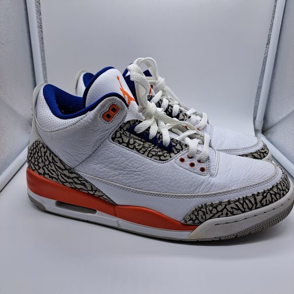 Jordan 3 Knicks - size 12