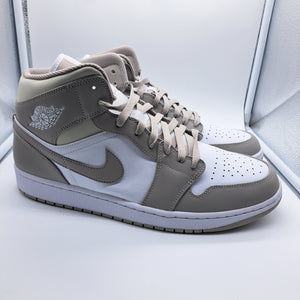 Jordan 1 Mid Linen - size 12.5