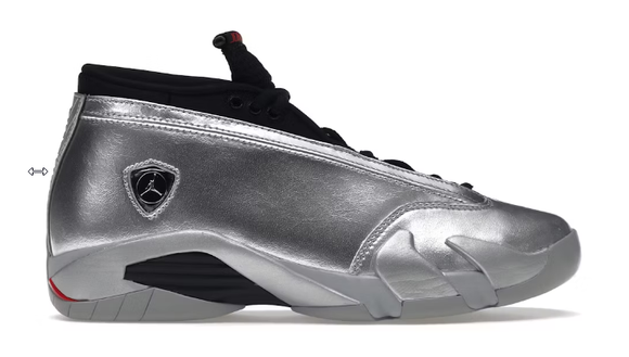 Jordan 14 Metallic Silver - size  12w