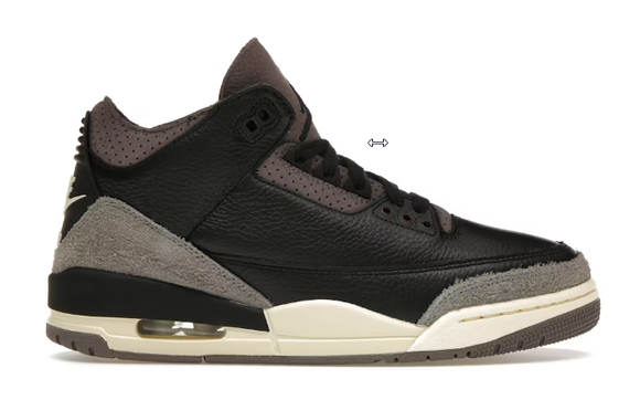 Jordan 3 A Ma Maniere Black - size  10.5w