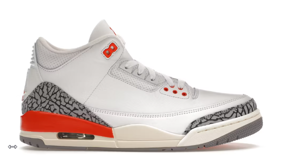 Jordan 3 Georgia Peach - size  7.5w