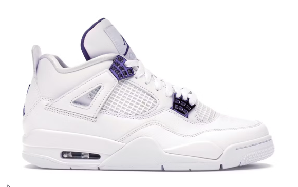 Jordan 4 Purple Metallic - size  10