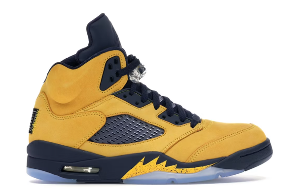 Jordan 5 Michigan - size  11.5