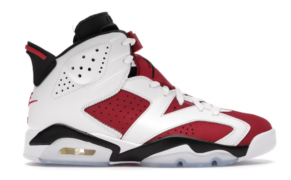 Jordan 6 Carmine - size  5y