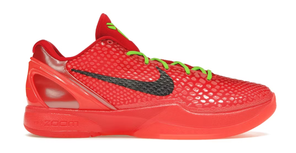 Kobe 6 Reverse Grinch - size  10.5