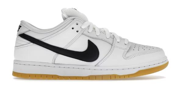 Nike SB Dunk Low White Gum - size  6.5