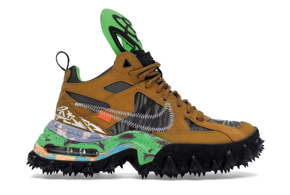 Nike Air Terra Forma Off White Wheat Green Strike - size  11