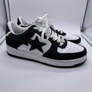 Bapesta Black Fur - size 9