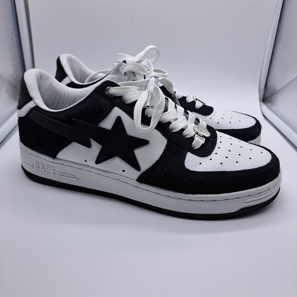 Bapesta Black Fur - size 9