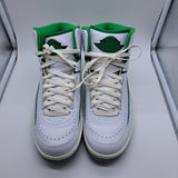 Jordan 2 Lucky Green - size 10