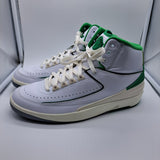 Jordan 2 Lucky Green - size 10