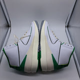 Jordan 2 Lucky Green - size 10