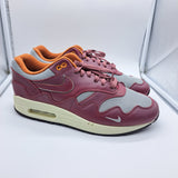 Nike Air Max 1 Patta Waves Maroon - size 10.5