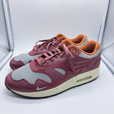 Nike Air Max 1 Patta Waves Maroon - size 10.5