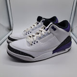 Jordan 3 Dark Iris - size 9.5