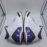 Jordan 3 Dark Iris - size 9.5