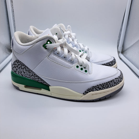 Jordan 3 Lucky Green - size 8.5w