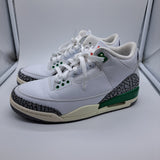 Jordan 3 Lucky Green - size 8.5w