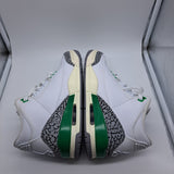 Jordan 3 Lucky Green - size 8.5w