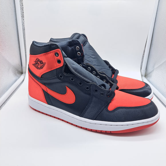 Jordan 1 Satin Bred - size 12w