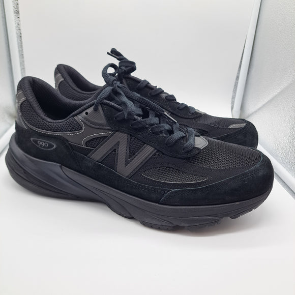 New Balance 990v6 Triple Black - size 12