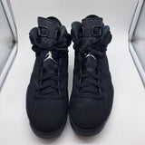Jordan 6 Chrome Black - size 9