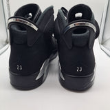 Jordan 6 Chrome Black - size 9