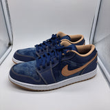 Jordan 1 Low Denim - size 11.5