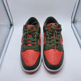 Nike Dunk Low Mystic Red Cargo Khaki - size 10.5