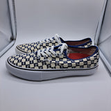 Vans Authentic Supreme Blue Checker Logo - size 11