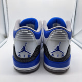 Jordan 3 Racer Blue - size 9.5