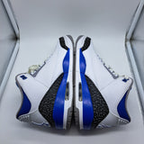Jordan 3 Racer Blue - size 9.5