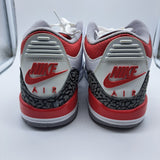 Jordan 3 Fire Red (2022) - size 7y