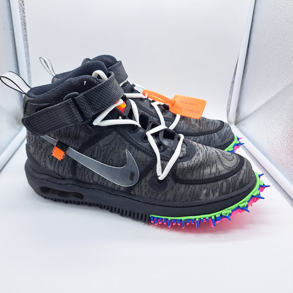 Nike AF1 Mid Off-White Black - size 9.5