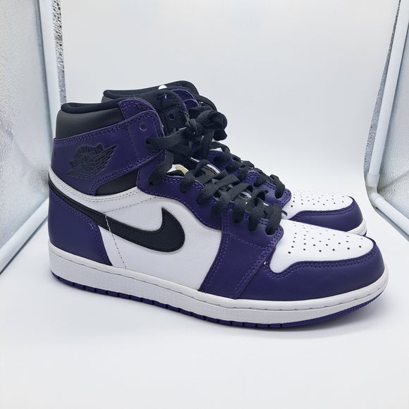 Jordan 1 Court Purple 2.0 - size 9
