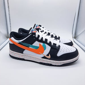 Nike Dunk Low Multiple Swooshes White Washed Teal - size 10w