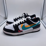 Nike Dunk Low Multiple Swooshes White Washed Teal - size 10w