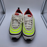 Nike Air Max 97 White Pink Black Volt - size 7y