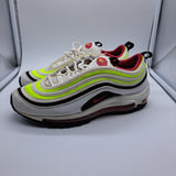 Nike Air Max 97 White Pink Black Volt - size 7y