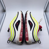 Nike Air Max 97 White Pink Black Volt - size 7y