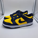 Nike Dunk Low Michigan - size 7y