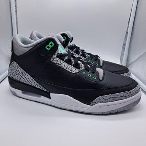 Jordan 3 Green Glow - size 13