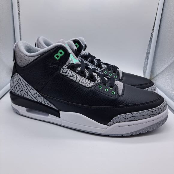 Jordan 3 Green Glow - size 13