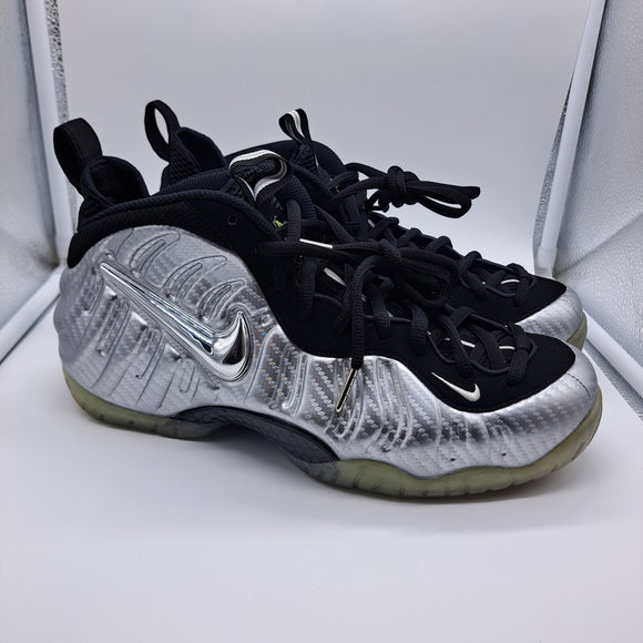 Nike Foamposite Pro Silver Surfer - size 10