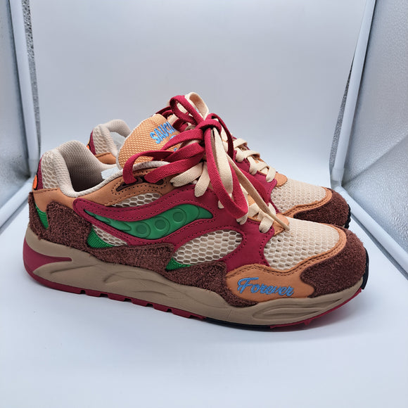 Saucony Grid Shadow 2 Jae Tips Brown - size 10