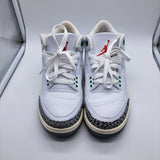Jordan 3 Lucky Green - size 7w