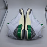 Jordan 3 Lucky Green - size 7w
