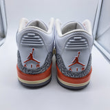 Jordan 3 Georgia Peach - size 9w