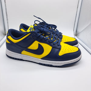 Nike Dunk Low Michigan - size 9.5